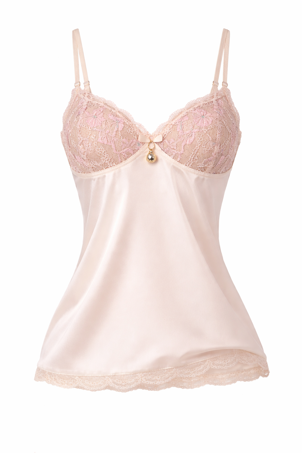 Caraco - Dentelle de calais & soie