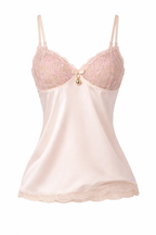 Caraco - Dentelle de calais & soie