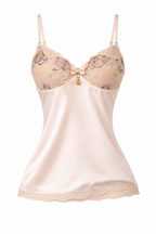 Caraco - Dentelle de calais & soie